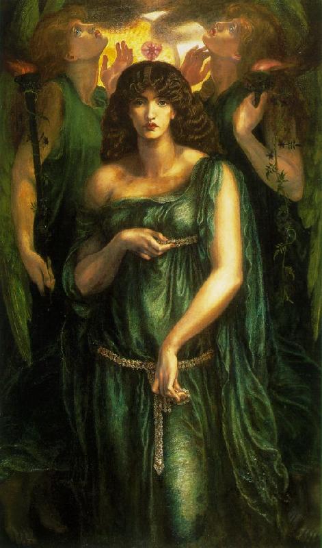 Dante Gabriel Rossetti Astarte Syriaca France oil painting art